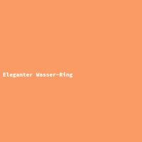 Eleganter Wasser-Ring