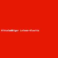 Mittelmäßiger Leinen-Klositz