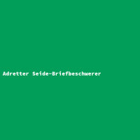 Adretter Seide-Briefbeschwerer