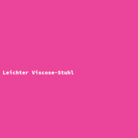 Leichter Viscose-Stuhl