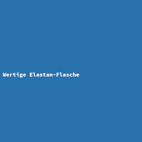 Wertige Elastan-Flasche