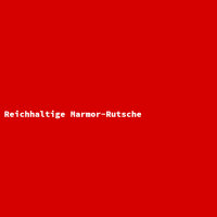 Reichhaltige Marmor-Rutsche