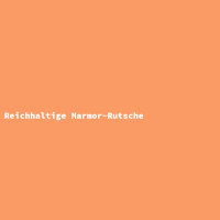 Reichhaltige Marmor-Rutsche