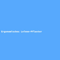 Ergonomisches Leinen-Pflaster