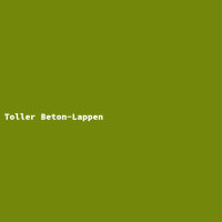 Toller Beton-Lappen
