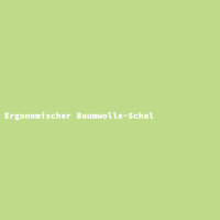 Ergonomischer Baumwolle-Schal